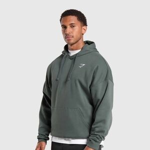 Gym Shark Men's Green Hoodie